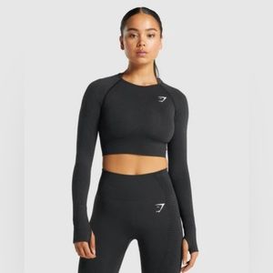 Gymshark Vital Seamless Long Sleeve Crop Top